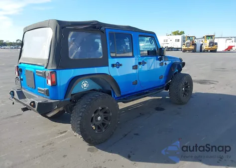 2015 Jeep Wrangler Unlimited Sport from USA, damaged, VIN 1C4BJWDG5FL726654